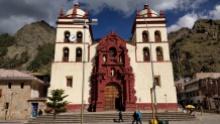 Cathédrale de Huancavelica, le rouge vient du mercure!